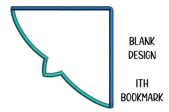 Blank ITH Corner Bookmark: Etsy Seller Review