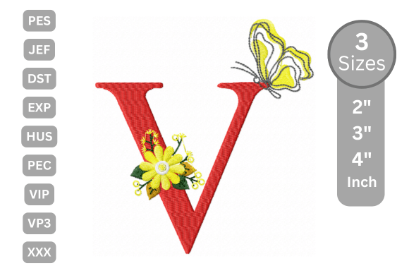 Butterfly Bloom Alphabet - V: Craft Fair Review