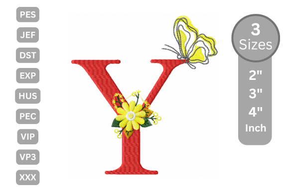Butterfly Bloom Alphabet - Y: A Seasonal Design Review