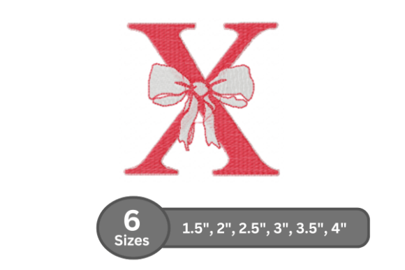 Cherry Knot Alphabet - X: Holiday Design Review