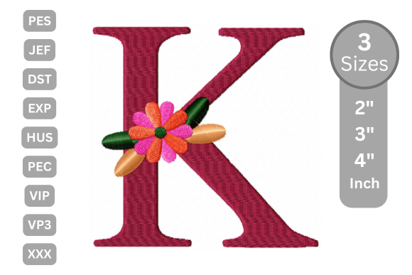 Floral Alphabet Letter K: A Designer’s Review