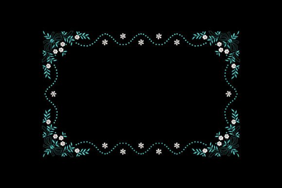 Floral Lace Frame: Elegant Embroidery for Sellers
