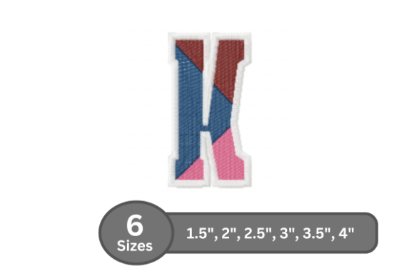 Street Varsity Alphabet - K: Boutique Apparel Review